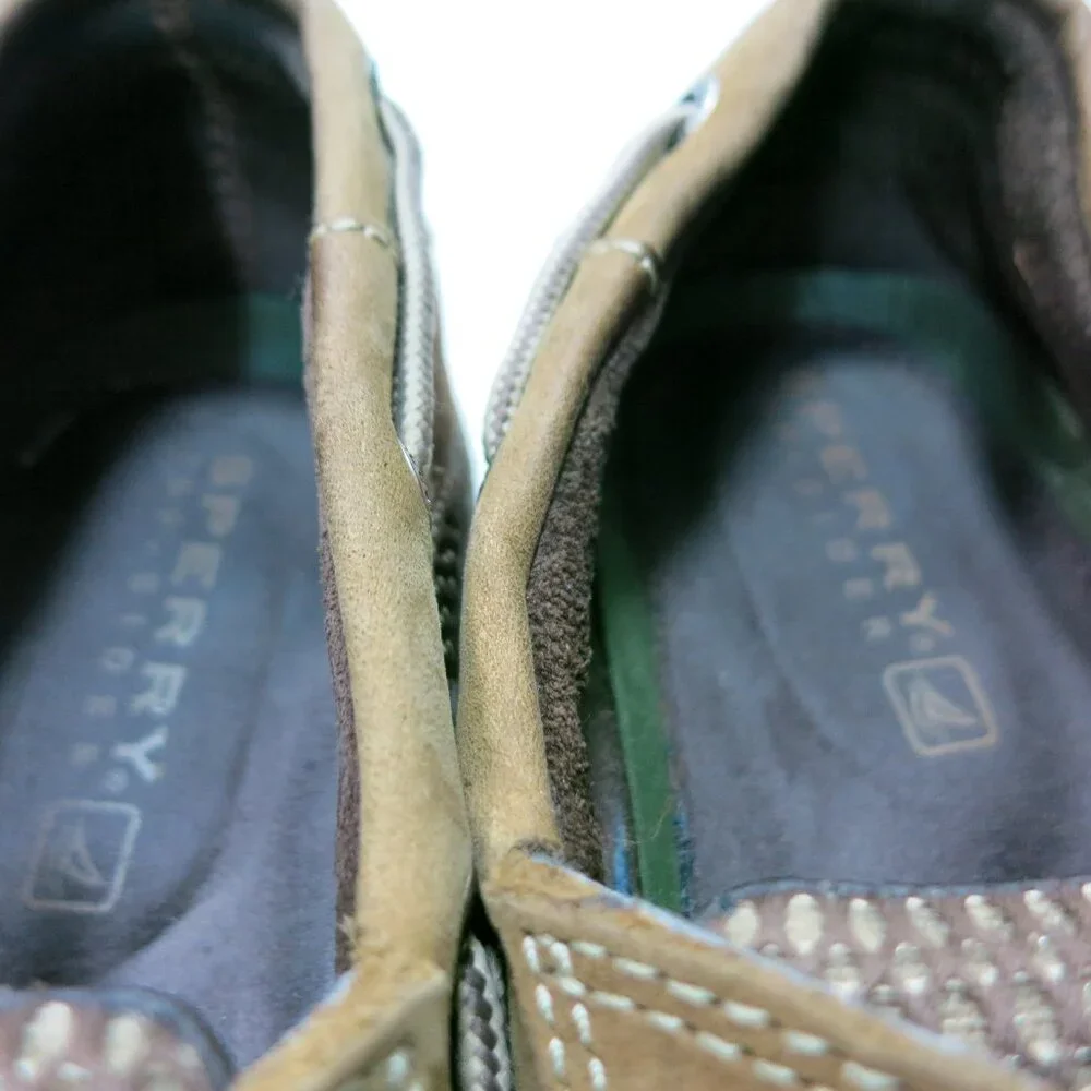 Sperry Top Sider Nubuck Leather Deck Boat Shoes Men's Footwear Zapatos 11.5 M
